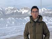 Yanqi travelled to Banff National Park after the semester ended.